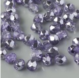 Zdjęcie - Fire Polish Coated 1/2 Silver/Violet (K2208CR) 4mm